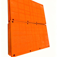 Panneau vibrant modulaire en polyuréthane pour équipement de criblage d'agrégats avec fonctionnement stable et à faible bruit
