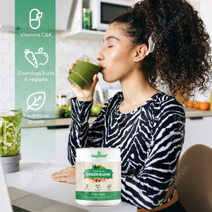 ผงผลไม้และผักผสมสูตรเขียวเข้ม Aeglewell OEM/ODM <span class=keywords><strong>วิตามิน</strong></span>ซีและคี เน้นส่วนผสมจากธรรมชาติทั้งหมด เหมาะสำหรับก่อน/หลังออกกำลังกาย และสุขภาพที่ดีในทุกๆ วัน - Product Image 5