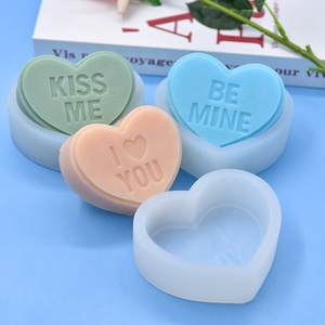 ขายส่งแม่พิมพ์ซิลิโคน I <span class=keywords><strong>Love</strong></span> You เบเกอรี่ DIY แม่พิมพ์เค้ก Be Mine แม่พิมพ์ซิลิโคนสําหรับวันวาเลนไทน์ - Product Image 4