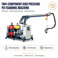 Nueva Máquina Profesional de Inyección de Espuma de Poliuretano de Alta Presión, Bomba de Motor PLC, Marca XINLIANG, Multivoltaje, Tanque de 500L, Salida de 30-900g/s