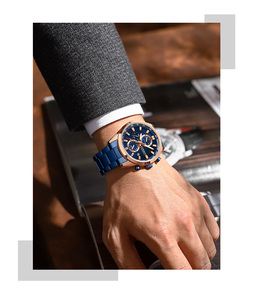 For CURREN 8445 Men's Chronograph Quartz Watches Casual Sporty Wristwatches Stainless Steel 22mm Date <b>Clock</b> Fashion Business - Product Image 4