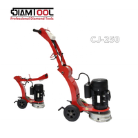 Meuleuse électrique autotractée 250 mm CJ-250 pour le ponçage humide et sec du béton et le polissage des sols