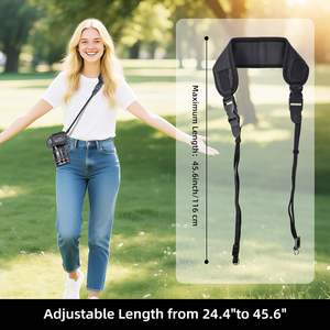 Correa de Cuello Acolchada Profesional MAIRAN para Cámara, Ajustable para EOS R/M, para D/DSLR, para A6xxx, Fujifilm X - Product Image 6