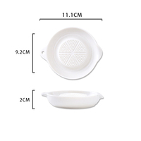 Râpe en céramique pour courgettes, citron, chocolat, fromage, fruits - Gadget de cuisine pour purée, Smeeriggi Aglio Cipolla Zenzero