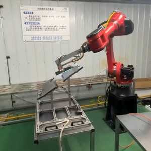 หุ่นยนต์ 6 แกนความแม่นยำสูง Borunte BRTIRUS1820A มอเตอร์ 5kW 220V พร้อมเกียร์บ็อกซ์  ความจุ 100 ชิ้น สำหรับหยิบจับและเคลื่อนย้ายวัสดุอัตโนมัติ - Product Image 2