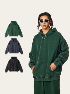 Felpe con cappuccio Oversize da <span class=keywords><strong>uomo</strong></span> in cotone Vintage Casual alla moda a maniche lunghe stampate Oversize - Product Image 5