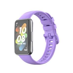 Bracelet de montre pour Huawei Band 7, bracelet de montre intelligente de sport, bracelet en silicone souple, bracelet de remplacement, ceinture pour Huawei <span class=keywords><strong>Band7</strong></span> Correa - Product Image 3