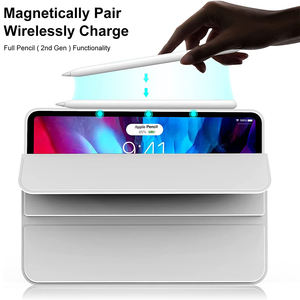 <span class=keywords><strong>Coque</strong></span> en silicone pour nouvel ipad Pro 11 "2022 Folio en cuir Pu pour 11 pouces ipad Pro 11 <span class=keywords><strong>2018</strong></span> 2020 2021 étui mince avec couverture arrière souple - Product Image 2