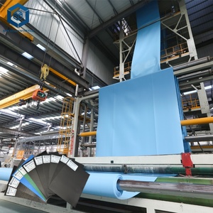 Bâche de bassin en HDPE bleue de 1 mm, géomembrane pour étang, géomembrane LLDPE en vente - Product Image 4