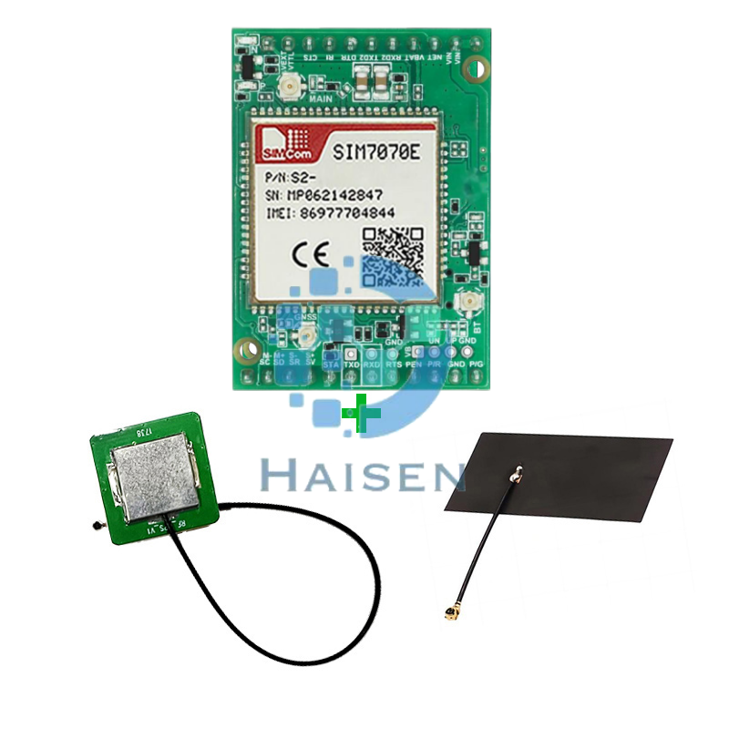 Board + SIM7070E   module  With FPC  antenna+GPS  antenna