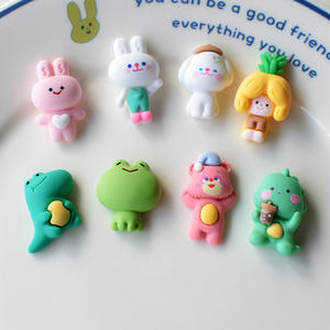 Mini Flatback Résine Charmes Dessin Animé Cabochon Flatback Artisanat Ornements Crème Colle Décorations DIY Accessoires pour Phonecases - Product Image 2