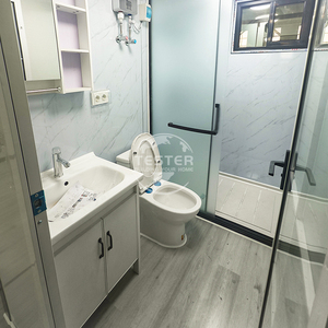 Vendita Diretta dalla Fabbrica: Casa Container in Acciaio da 20 e 40 Piedi, Tre Camere da Letto, Casa Mobile Modulare con Strutture di Supporto Complete - Product Image 4