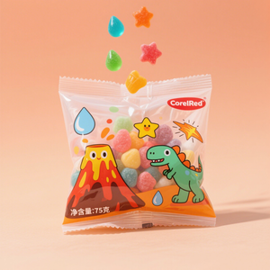 맞춤형 3D 날짜 립글로스 수지 주스 필러 블라인드 과일 수집 가방 PP PET 플라스틱 포장 - Product Image 4