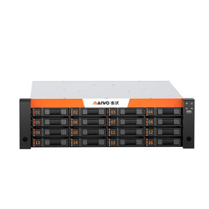 MAIWO 3U16 Bays Single Control NAS Storage Server with SAS/SATA HDD/SSD Network port enclosure NAS docking