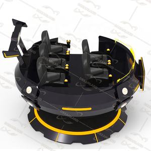 Expérience de rêve : <span class=keywords><strong>Cinéma</strong></span> VR UFO palpitant pour 5 personnes, simulateur de réalité virtuelle VR 9D avec chaise dynamique pour attraction VR - Product Image 6