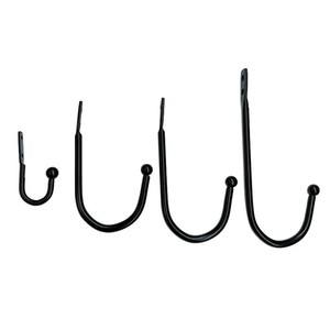 Mingmao Wall Mounted Iron Hook Round Durable Single Hook For Clothes Hat Jewelry <b>Backpack</b> Storage - Product Image 5