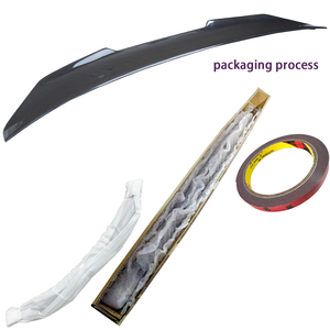 สปอยเลอร์หลังคาร์บอนไฟเบอร์แท้ทรง PSM สำหรับ A3 S3 RS3 8V ปี 2013-2020 - Product Image 6