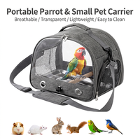 Sac de transport pliable et étanche pour oiseaux, hamsters, perroquets, cage de voyage pour petits animaux