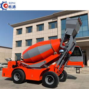 Camion malaxeur à béton autochargeur à roue unique rotative ZKEPAI CAPAI 6,5 m³ avec pompe, moteur PLC, haute efficacité - Product Image 3