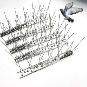 Kuş kovucu anti-kuş sokmaları/anti-kedi sokmaları kuş sivri cihazı/olmayan montaj anti-kedi sivri açık çit çatı kuş sürücü