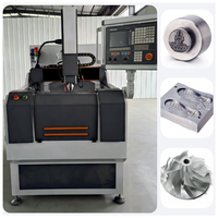 Nouvelle conception Machine de fraisage et de gravure 3KW pour la fabrication de moules métalliques 6060/6090 avec système NK280 Prix compétitif Boîte de vitesses APEXCNC