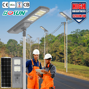 <span class=keywords><strong>Lampadaire</strong></span> <span class=keywords><strong>solaire</strong></span> LED 80W 100W 120W IP65, extérieur, étanche, longue durée de vie, tout-en-un, alimenté par l'énergie <span class=keywords><strong>solaire</strong></span> - Product Image 2