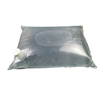 1L2L3L5L10L20L sac en aluminium transparent pour jus de fruits café huile sac aseptique avec port de valve
