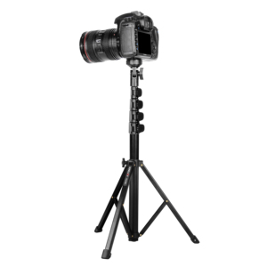 Tripod ponsel 62 ", Tripod & tongkat Selfie dapat diperpanjang dengan pengendali nirkabel dan dudukan ponsel kompatibel - Product Image 5