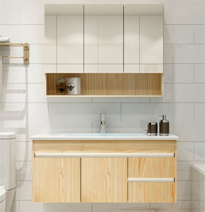 Tocador de baño de estilo <span class=keywords><strong>antiguo</strong></span> Orient, mueble de lavabo de madera maciza de Pvc de alta calidad - Product Image 2