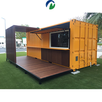 Kiosque en panneaux métalliques isolés mobiles MCG, ventilation, verrouillage, abri extérieur tout temps pour la vente de matériaux de construction, garantie de 5 ans