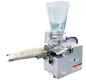 Machine à faire des raviolis vapeur semi-automatique en acier inoxydable 304, machine à faire des gyozas et des potstickers commerciale - Product Image 2