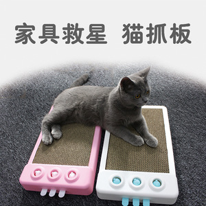 กระดานข่วนแมว กระดาษลูกฟูก ของเล่นแมวทนทาน สำหรับแมว กล่อง 10 ชิ้น - Product Image 5