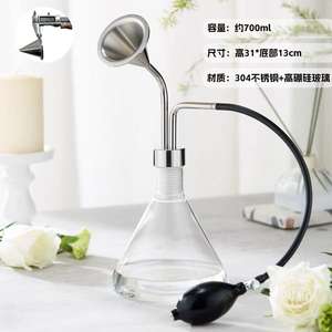 Großhandel 300ml Ätherisches Öl Inhalator Silber Edelstahl Glasflasche Kaffeebohnen Tee Spa Duftauswahl-Gerät - Product Image 6