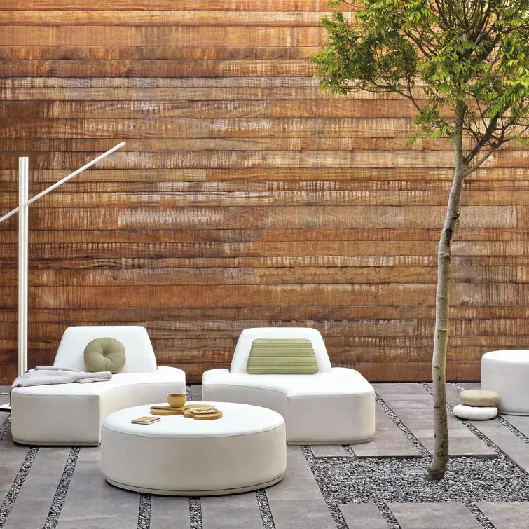 High Quality Outdoor Furniture Sofa Sun Lounge Ottoman Garden Furniture Outdoor Chair And Ottoman