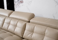 Ensemble de canapés modulaires carrés modernes en cuir PU, design bulle moelleux, garnissage en éponge, canapé-lit pour hôtels et hôpitaux