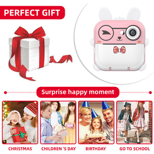 SourcingArk 2.4 Inch Kids <b>Camera</b> with Dual <b>Camera</b> 48MP CMOS Sensor Thermal <b>Printing</b> Color Screen Instant Mini Video <b>Camera</b> Q5 - Product Image 6