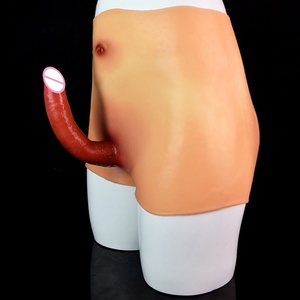 FLT-50 Solid Penis Strap on <b>Dildo</b> Panties Artificial Silicone Realistic Penis Form Lesbian Sexual Health Adult Sex Toy Wholesale - Product Image 2