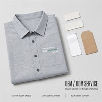 Chemise décontractée à manches longues pour homme, gris clair, avec poche poitrine et imprimé graphique, boutonnée