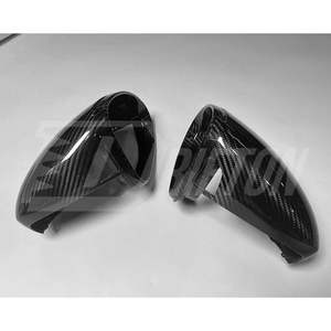 Carcasa de Espejo Lateral de Fibra de Carbono Real para Porsche Panamera 976 2024 en Adelante, Volante a la Izquierda - Product Image 5