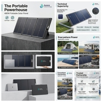 Panneau solaire pliable JiYao 480W, rendement 25%, haute puissance, noir, 128 cellules 182mmx91mm, Jiangsu RV Marine