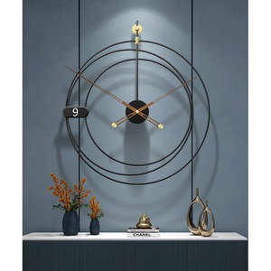 Modern Living Room Decorating Design Light Luxury <strong>Wall</strong> <strong>Clock</strong> Fashion Creative Art Decor Home Silent Quartz <strong>Clock</strong> - Product Image 2