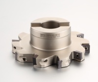Fraise à trois arêtes CNC SMP03-125x16-B32-10T-12, outil de fraisage en acier à grande vitesse SMP