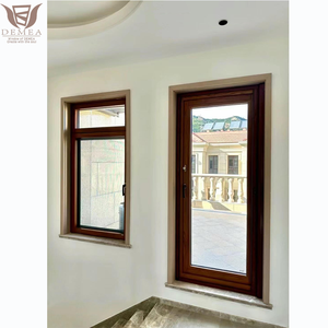 DEMEA stile europeo <span class=keywords><strong>finestra</strong></span> francese con griglia <span class=keywords><strong>decorativa</strong></span> Design Villa di lusso isolato doppi vetri <span class=keywords><strong>in</strong></span> alluminio a battente <span class=keywords><strong>in</strong></span> <span class=keywords><strong>legno</strong></span> - Product Image 3