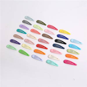 กิ๊บติดผมรูปหยดน้ำสีเมทัลลิกหลากสีสไตล์เกาหลีสำหรับเครื่องประดับผมสีสันสดใสสุดอินเทรนด์-เหลียนโจว - Product Image 1