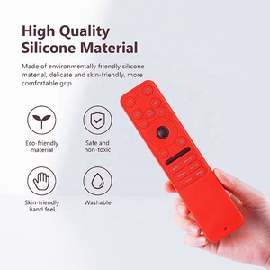ฝาครอบเคสซิลิโคนสำหรับ <span class=keywords><strong>LG</strong></span> MR25GA เมจิกรีโมท, ตัวป้องกันกันกระแทกแบบครอบคลุมเต็มรูปแบบพร้อมเชือกคล้อง - Product Image 4