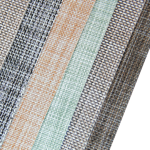 STARUNK Usine D'approvisionnement Populaire En Plastique Anti Uv Tissé <span class=keywords><strong>PVC</strong></span> Enduit Teslin Maille Tissu Renforcé Respirant Vinyle Tissé Plage Maille - Product Image 4