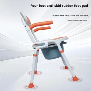 Muliti-functional Wholesale Commode <b>Chair</b> Toilet <b>Chair</b> For Elderly and Disabled People - Product Image 3
