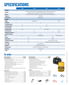 Comprobador de Aislamiento de Alto Voltaje Chauvin Arnoux CA 6545 (500V-5000V) para Empresas de Servicios Públicos - Product Image 5
