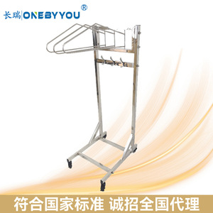 Changrui Independent Lead Clothing <b>Rack</b>, Floor-Standing Lead Clothing <b>Rack</b>, Stainless Steel Load-Bearing, Strong Radiation - Product Image 5