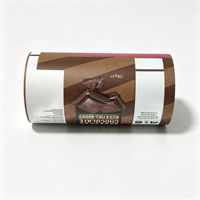 Film en rouleau à scellage à froid imprimé sur mesure de haute qualité pour l'emballage alimentaire sensible à la chaleur des confiseries au chocolat